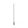 SLV 1010421 FITU PD E27 ribbed Pendelleuchte Pendellänge 500 cm offenes Kabelende 1 x max. 15 W Gold