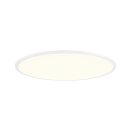 SLV 1010422 PANEL 60 Deckenaufbauleuchte rund PHASE 3000/4000K 29 W 90° Weiß