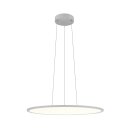 SLV 1010427 PANEL 60 Pendelleuchte rund PHASE Pendellänge 200 cm 3000/4000K 90° Grau