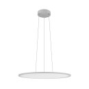 SLV 1010427 PANEL 60 Pendelleuchte rund PHASE Pendellänge 200 cm 3000/4000K 90° Grau