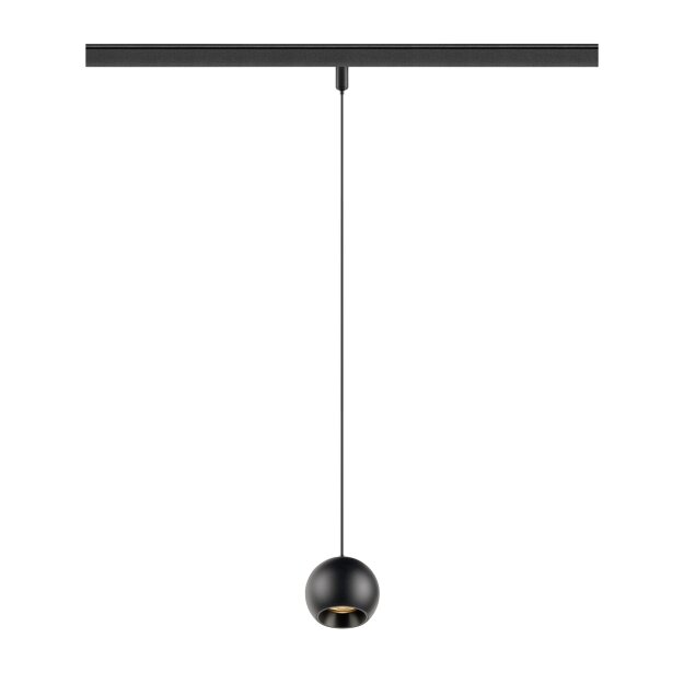 SLV 1010460 LIGHT EYE® 2.0 48V Pendelleuchte DALI Pendellänge 200 cm 2700K 30° Schwarz