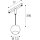 SLV 1010462 LIGHT EYE® 2.0 48V Pendelleuchte DALI Pendellänge 200 cm 3000K 30° Schwarz