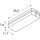SLV 1010505 P-LIGHT Wand- und Deckenaufbauleuchte rechteckig 6000K 5.2 W Weiß