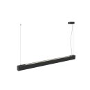 SLV 1010510 GLENOS® PRO Pendelleuchte 1,2m DALI UGR16 Pendellänge 210 cm 3000K 75° Schwarz