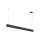 SLV 1010512 GLENOS® PRO Pendelleuchte 1,2m DALI UGR16 Pendellänge 210 cm 4000K 75° Schwarz