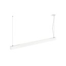 SLV 1010513 GLENOS® PRO Pendelleuchte 1,5m DALI UGR16 Pendellänge 210 cm 3000K 75° Weiß / Schwarz
