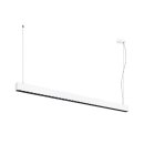 SLV 1010515 GLENOS® PRO Pendelleuchte 1,5m DALI UGR16 Pendellänge 210 cm 4000K 75° Weiß / Schwarz