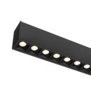SLV 1010516 GLENOS® PRO Pendelleuchte 1,5m DALI UGR16 Pendellänge 210 cm 4000K 75° Schwarz