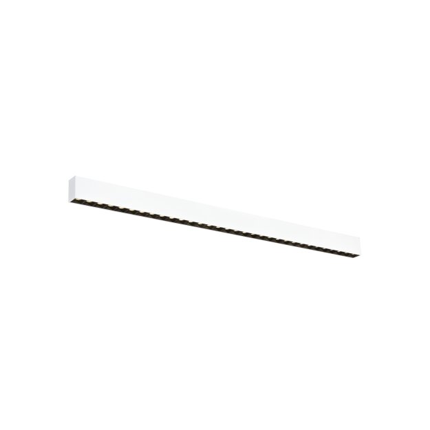 SLV 1010517 GLENOS® PRO Deckenaufbauleuchte 1,2m DALI UGR19 3000K 30 W 75° Weiß / Schwarz