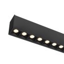 SLV 1010518 GLENOS® PRO Deckenaufbauleuchte 1,2m DALI UGR19 3000K 30 W 75° Schwarz