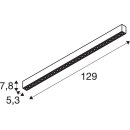SLV 1010520 GLENOS® PRO Deckenaufbauleuchte 1,2m DALI UGR19 4000K 30 W 75° Schwarz