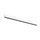 SLV 1010521 GLENOS® PRO Deckeneinbauleuchte 1,2m DALI UGR19 3000K 75° IP20 Weiß / Schwarz