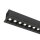 SLV 1010524 GLENOS® PRO Deckeneinbauleuchte 1,2m DALI UGR19 4000K 75° IP20 Schwarz