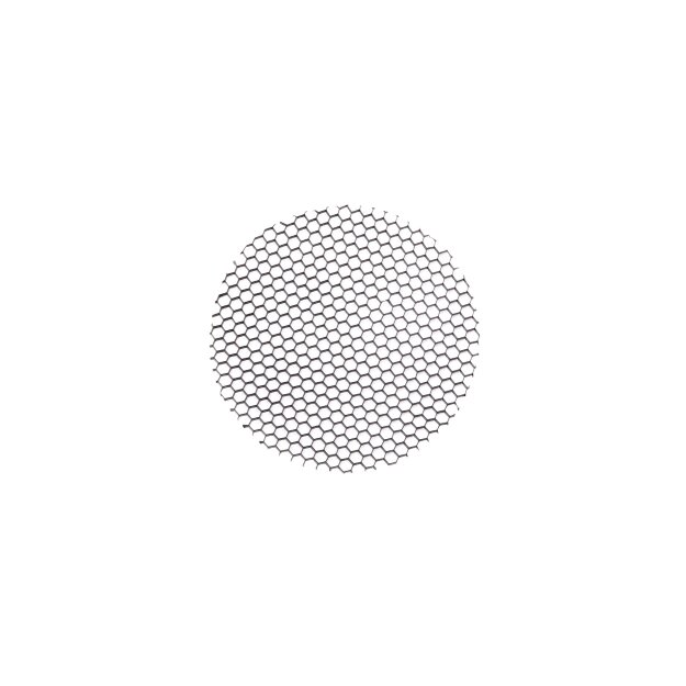SLV 1010687 NUMINOS® L Diffusor Form: Wabe