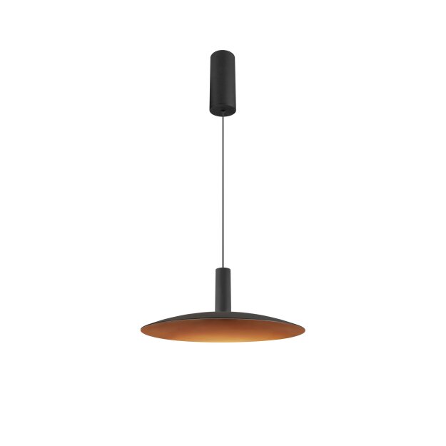SLV 1010790 LALU® SET Pendelleuchte LED Base ELYPSE 33 PHASE Pendellänge 200 cm 2700/3000 K 40° Schwarz