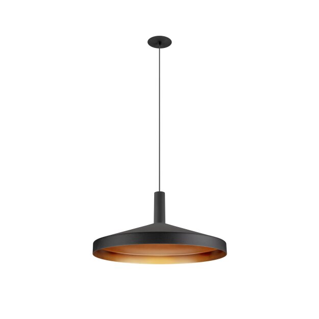 SLV 1010795 LALU® SET Pendelleuchte LED Base TETRA 36 PHASE Recessed Pendellänge 200 cm 2700/3000 K 40° Schwarz