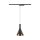 SLV 1010797 LALU® SET 1~ Pendelleuchte LED Base CONE 15 PHASE Pendellänge 200 cm 2700/3000K 40° Schwarz