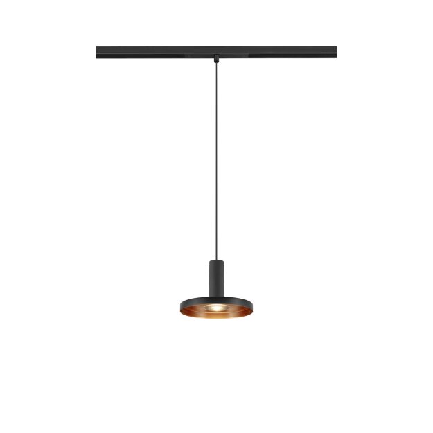 SLV 1010803 LALU® SET 48V Pendelleuchte LED Base TETRA 14 DALI Pendellänge 200 cm 2700/3000K 40° Schwarz