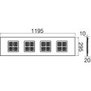 SLV 1010580 PAVANNO 1200/300 45 830/840/850 BK WH UGR19