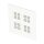 SLV 1010714 PAVANNO 600 45 830/840/850 WB WH UGR19 DALI