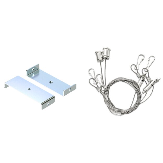 SLV 1010932 BATTEN FLAT P Suspension kits with 2m 2pcs