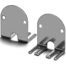 Houben 104824 Befestigungswinkel Silber