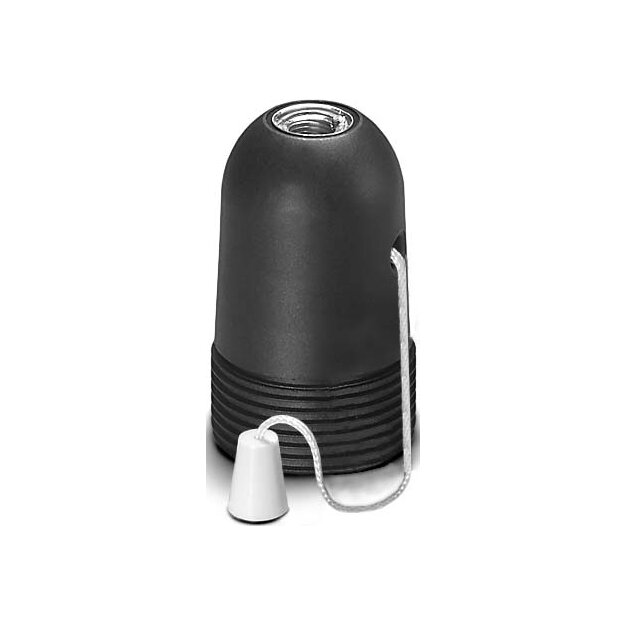 Houben 102768 Fassung E27 Schwarz