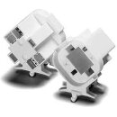 Houben 107618 Fassung G24d-3 Weiß