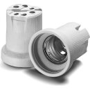Houben 107780 Fassung E40 Weiß