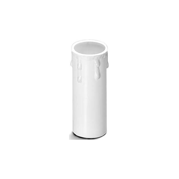 Houben 100164 Kerzenhülse E14 Weiß