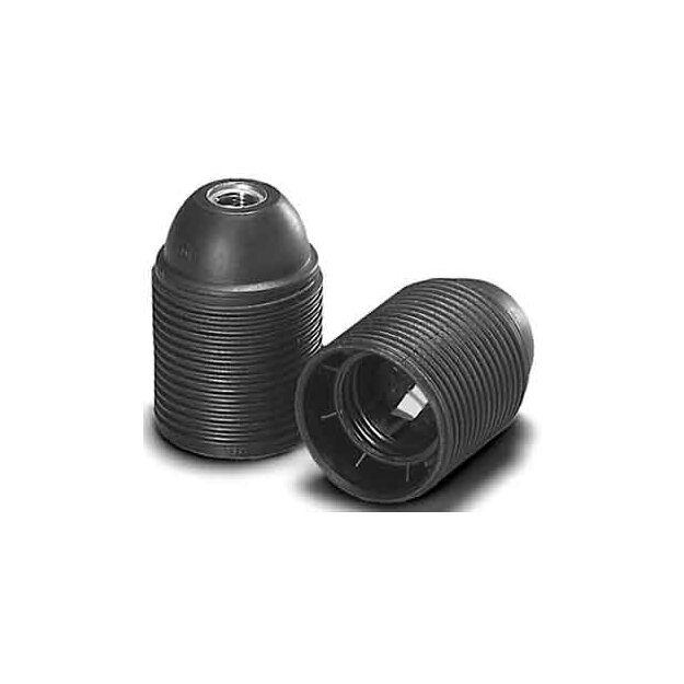 Houben 100046 Fassung E27 Schwarz