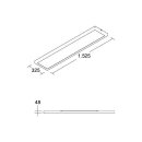 Brumberg 49150073DA LED Anbaupa 1525x325 MPO 3000K 4000K...
