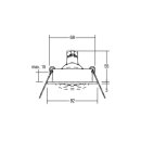 Brumberg 00006312 Einbaustrahler GX5,3 max. 13 W LED...