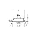 Brumberg 00006512 Einbaustrahler GX5,3 max. 13 W LED...