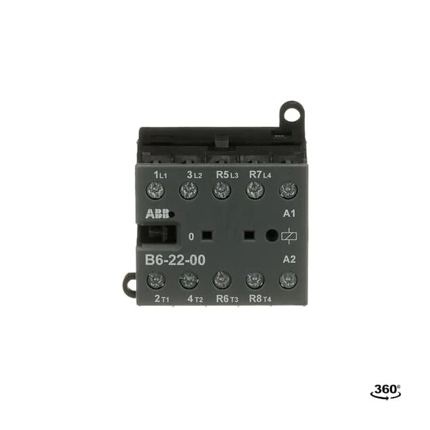 ABB B6-22-00-01 Kleinschütz 4-polig 24 V 40-450 Hz GJL1211501R0001
