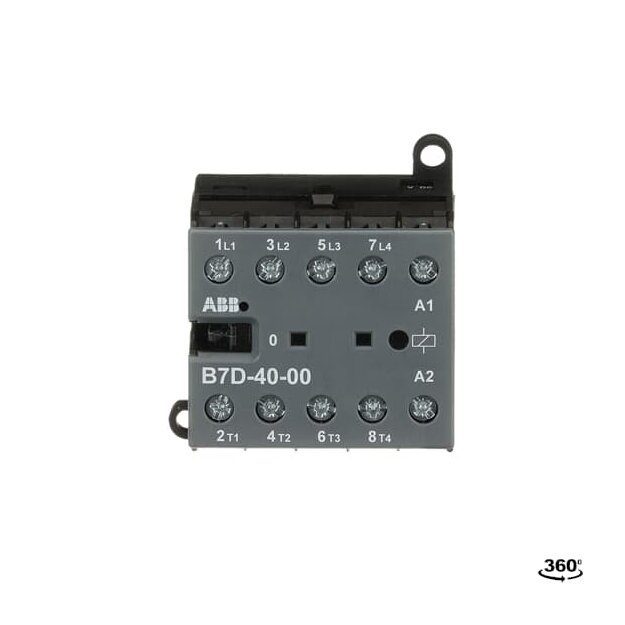 ABB B7D-40-00-01 Kleinschütz 5,5 kW 4-polig 24 V DC mit Diode GJL1317201R0001