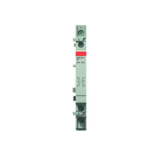 ABB E292-16-11-60 Hauptkontaktmodul 1 Öffner + 1 Schließer 16 A 250 V AC 60 Hz 9 mm 2CCA704306R0001