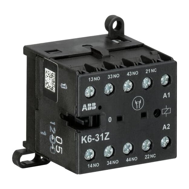ABB K6-31Z-27 Kleinhilfsschütz 100 V 40-450 Hz GJH1211001R2317