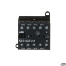 ABB K6S-22Z-2.8-72 Kleinhilfsschütz 17-32 V DC 2,8 W...