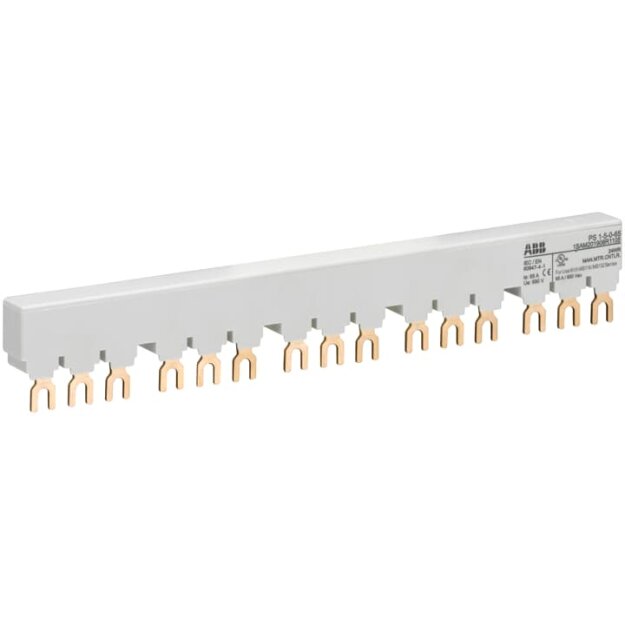 ABB PS1-5-0-65 3-Phasen-Sammelschiene für 5 MS116 / MS132 Ie=65A 1SAM201906R1105