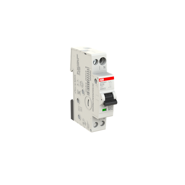 ABB SNX201-B25 SNX201-B25 Sicherungsautomat B-Charkteristik 6KA 1P+N 25 A 2CSS255301R0255