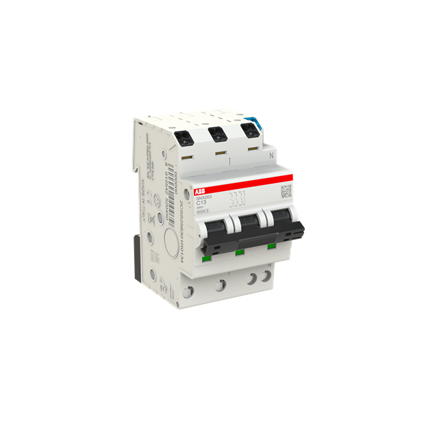 ABB SNX203-C13 SNX203-C13 Sicherungsautomat C-Charkteristik 6KA 3P+N 13 A 2CSS256301R0134