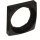 ABB Square Bezel Accessories Frontring quadratisch schwarz Kunststoff SK616016-2