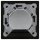 JUNG Serie LS Komplett-Set Graphitschwarz Matt: Antennensteckdose EDU 04 F + LS990TVSWM Abdeckung f. Antennen-Steckdose + LS981SWM Rahmen 1fach