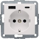 Berker 48148982 Steckdose SCHUKO/USB AC 20W PD S1...