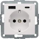 Berker 48148982 Steckdose SCHUKO/USB AC 20W PD S1...