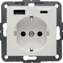 Berker 48148989 Steckdose SCHUKO/USB AC 20W PD S1...