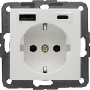Berker 48148989 Steckdose SCHUKO/USB AC 20W PD S1...