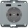 Berker 48147003 Steckdose SCHUKO/USB AC 20W PD Kx Alu matt