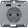 Berker 48147003 Steckdose SCHUKO/USB AC 20W PD Kx Alu matt